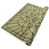 Beżowo brązowy dywan kwadratowy SITAP Omega Carpet Couture Italia Portofino Round Rug 200cm