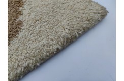 Gruby 5cm dywan Shaggy z Indii ręcznie tkany 170x240cm