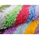 Gruby ciepły dywan shaggy 100% wełna 170x240cm kolorowy Indie nowoczesny