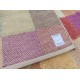 Gruby ciepły dywan shaggy 100% wełna ok 160x230cm kolorowy Indie nowoczesny