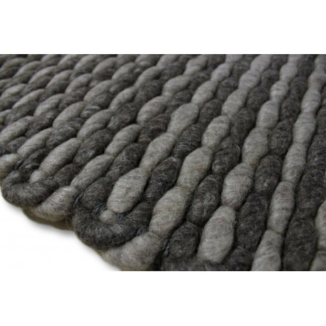 Luksusowy dywan Brinker Carpets IBI5 Calvari 160x230cm 100% wełna owcza filcowana zaplatana