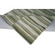 Geometryczny zielono-beżowy dywan do salonu 100% wełniany tafting 160x230cm
