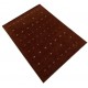 Bordowy ekskluzywny dywan Gabbeh Loribaft Indie 170x240cm 100% wełniany