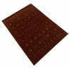 Bordowy ekskluzywny dywan Gabbeh Loribaft Indie 170x240cm 100% wełniany