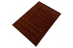 100% wełna dywan loribaft gabbeh z indii luksusowy 170x240cm