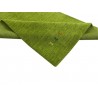 Wełna gruby dywan handloom z indii zielony 120x180cm