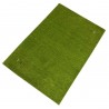 Wełna gruby dywan handloom z indii zielony 120x180cm