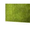 Wełna gruby dywan handloom z indii zielony 120x180cm