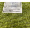 Wełna gruby dywan handloom z indii zielony 120x180cm