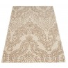 Brązowy dywan w stylu vintage do salonu 100% wełniany tafting 160x230cm