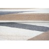 100% wełniany dywan niebieski nowoczesny tuftowany 160x230cm 