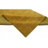 100% wełna gruby dywan handloom lori  z indii żółty pomarańcz 140x200cm