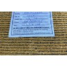 100% wełna gruby dywan handloom lori  z indii żółty pomarańcz 140x200cm