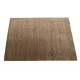 Gładki 100% wełniany dywan Gabbeh Handloom brązowy 170x240cm