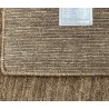 Gładki 100% wełniany dywan Gabbeh Handloom brązowy 170x240cm 