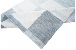 Wełna gruby dywan handloom z indii geometryczny 120x180cm