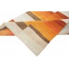 Wełna gruby dywan handloom z indii geometryczny 120x180cm