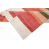 Wełna gruby dywan handloom z indii geometryczny 120x180cm