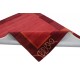 100% welniany dywan Nepal tafting czerwony 140x200cm nowoczesny do salonu