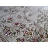 Przepiękny wełniany dywan org. Aubusson Chiny wełna rzeźbiony owalny