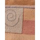 Ceglasty gruby dywan NEPAL 250x350cm 100% wełna indyjski