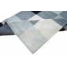 Wełna gruby dywan handloom z indii geometryczny 120x180cm