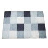 Wełna gruby dywan handloom z indii geometryczny 120x180cm