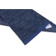 Niebieski kilim nowoczesny durry 100% wełniany dywan płasko tkany 120x180cm dwustronny Indie