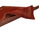 Czerwony gruby dywan gabbeh 170x240cm wełna argentyńska ręcznie tkany