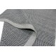 Szary kilim nowoczesny durry 100% wełniany dywan płasko tkany 160x230cm dwustronny Indie