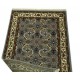 Wełniany ręcznie tkany dywan Herati z Indii 90x160cm orientalny szary