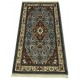 Wełniany ręcznie tkany dywan Herati Bidjar  z Indii 90x160cm orientalny szary
