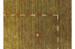 100% wełna dywan loribaft gabbeh z indii luksusowy 170x240cm