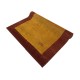 Pomarańczowy gruby dywan gabbeh 170x240cm wełna argentyńska ręcznie tkany