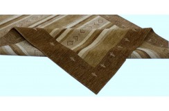 100% wełna dywan loribaft gabbeh z indii luksusowy 170x240cm