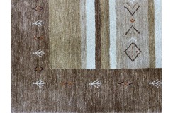 100% wełna dywan loribaft gabbeh z indii luksusowy 170x240cm