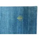 Niebieski ekskluzywny dywan Gabbeh Loribaft Indie 170x240cm 100% wełniany