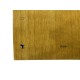 Żółty ekskluzywny dywan Gabbeh Loribaft Indie 170x240cm 100% wełniany