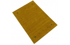 Wełna gruby dywan handloom z indii zielony 120x180cm