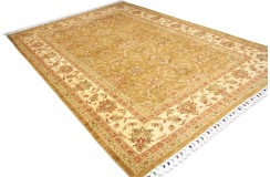 Ręcznie tkany dywan Ziegler Pakistan wełna 200x300 brązowy