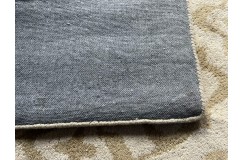 100% wełna gruby dywan z Indii 150x240cm marokańska kończyna beżowy