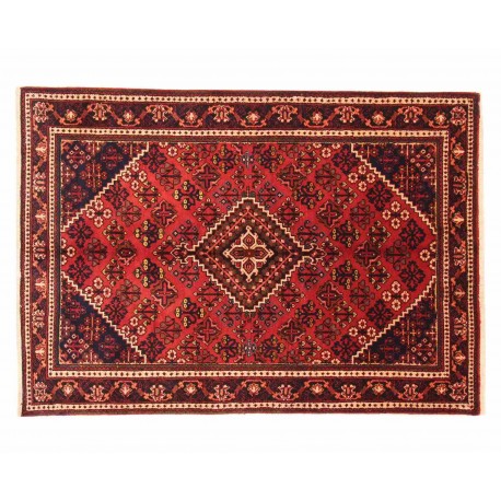 Tradycyjny irański wełniany recznie tkany dywan Meymeh 203 × 130cm Dżuszegan perski orietalny