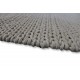 Luksusowy dywan Brinker Carpets jasny szary 160x230cm 100% wełna filcowana warkocze