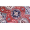 Królewska czerwień dywan Kazak tkany ręcznie przez Nomadów 200x300cm