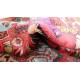 Perski wełniany recznie tkany koczowniczy dywan Nahawand (Hamadan) z kwiatowymi ornamentami ok 150x250cm