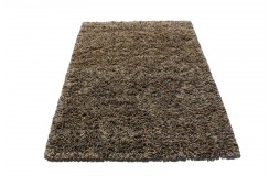 Luksusowy masywny dywan shaggy BRINKER CARPETS Angora Beige Multi wełna filcowana 170x230cm kolorowy wart 4500zł