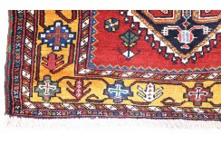 Bogaty perski dywan Shiraz z Iranu 103x318cm tradycyjny antyczny