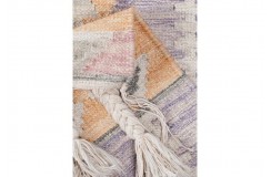 Dwustronny dywan Tom Tailor Classic Kelim Light Purple 756 140x200cm wełna owcza vintage