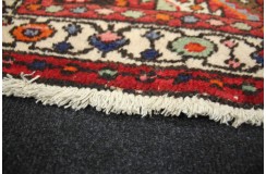 Perski koczowniczy wiejski dywan Mossel 128x267cm welna ręcznie tkany Iran