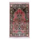 Indyjski dywan ręcznie tkany Kaszmir z czytego jedwabiu 77x120cm Jedwab naturalny z medalionem